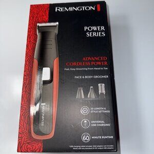 Remington Power Series Advanced Cordless Power Face & Body Groomer *New